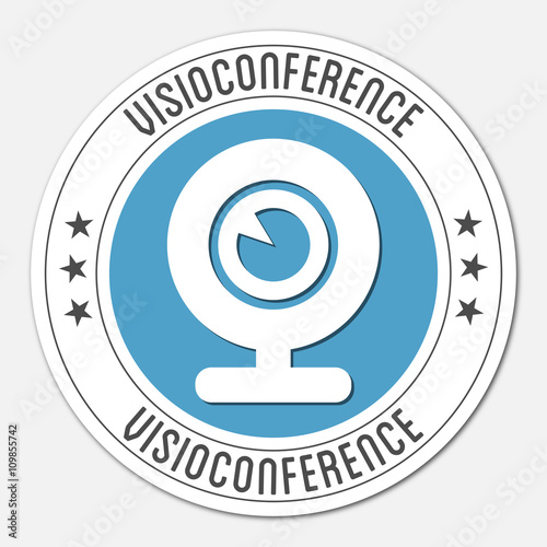 Logo visioconférence.