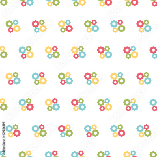 Building seamless pattern background.