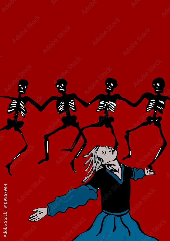 Dancing with skeletons