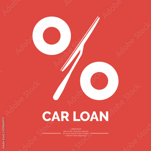 Vector Car loan