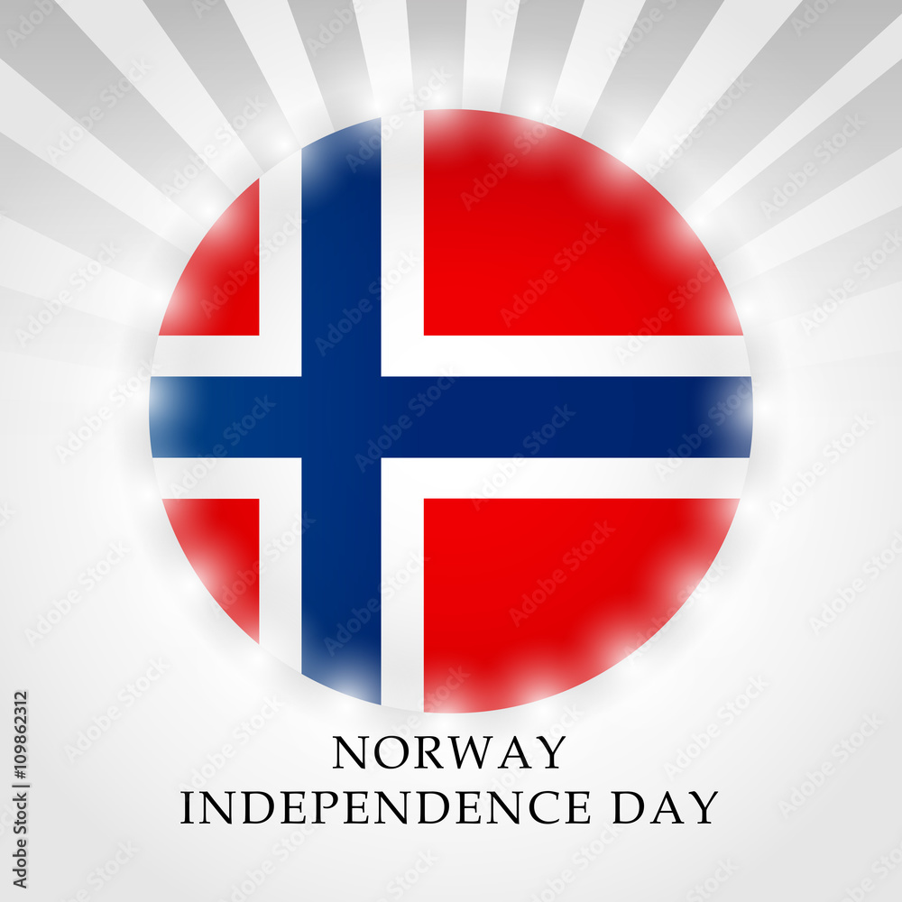 Fototapeta premium Norway Independence Day.
