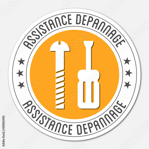 Logo assistance dépannage.