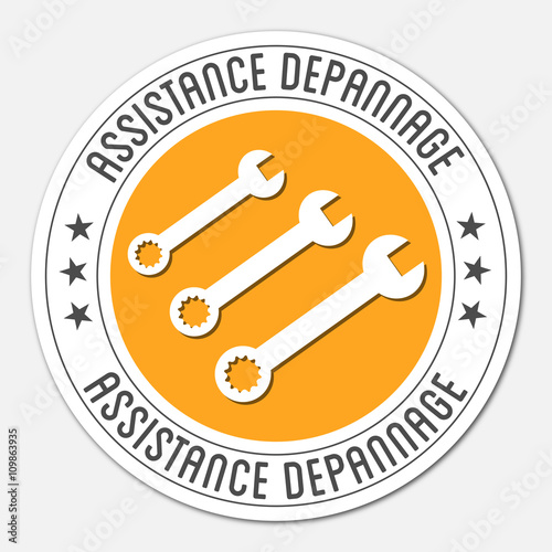 Logo assistance dépannage.