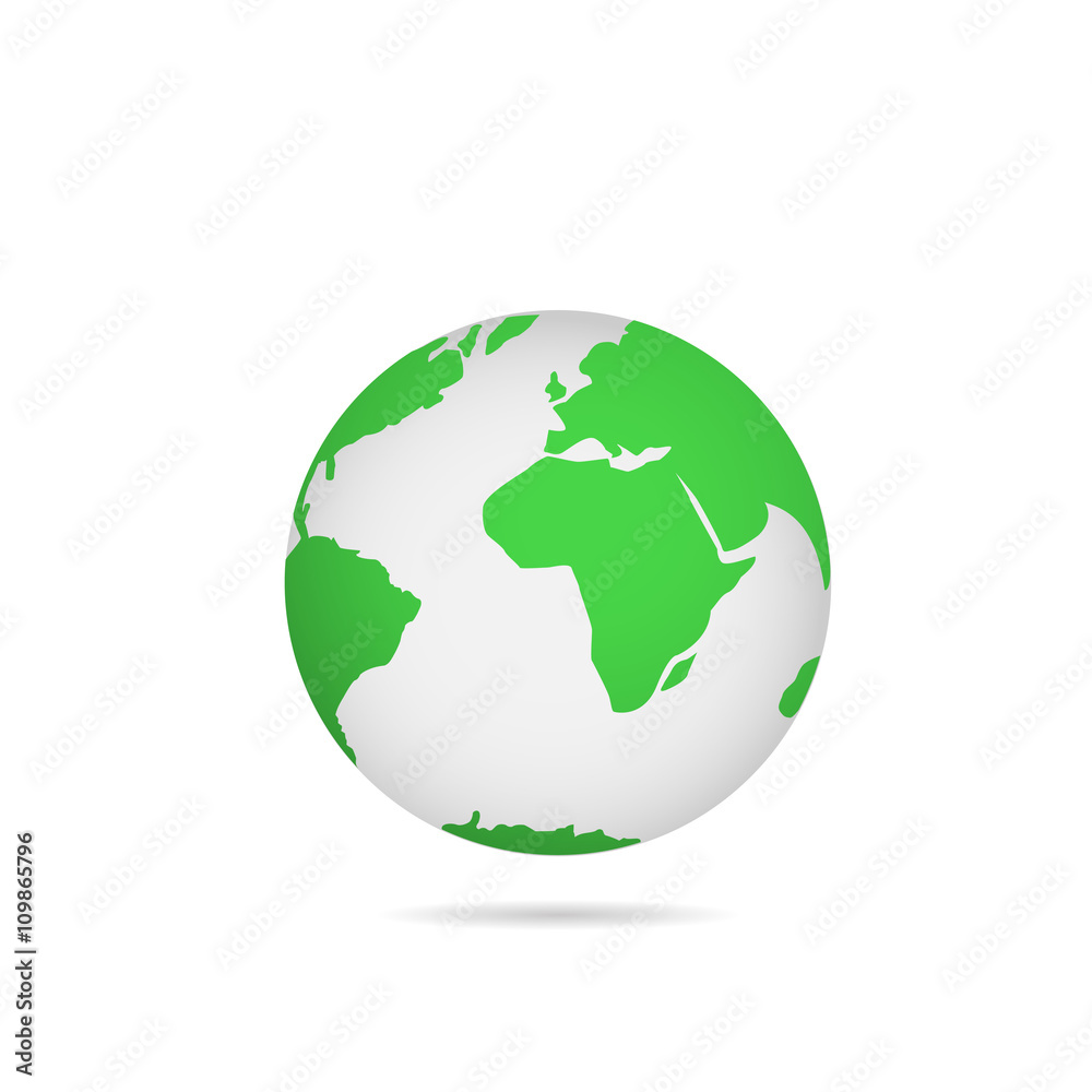 Illustration of Green earth