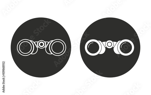 Binocular - vector icon.