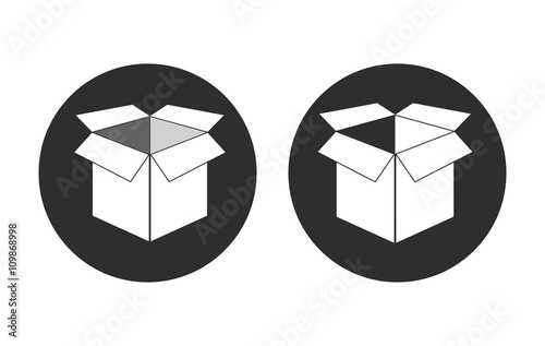 Box - vector icon.