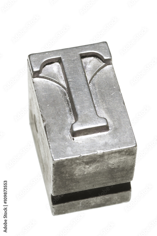 letter T isolated letter T isolated