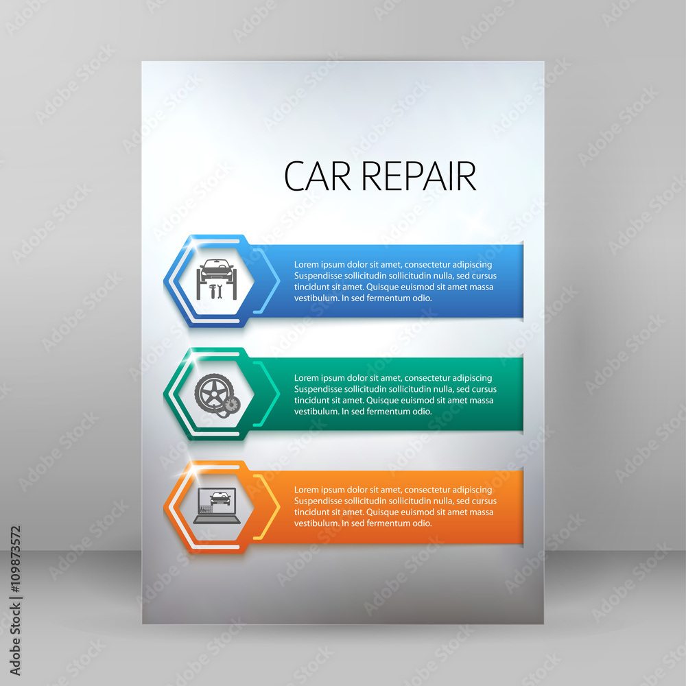carrepair booklet format A4 brochure layout pages carrepair booklet format A4 brochure layout pages
