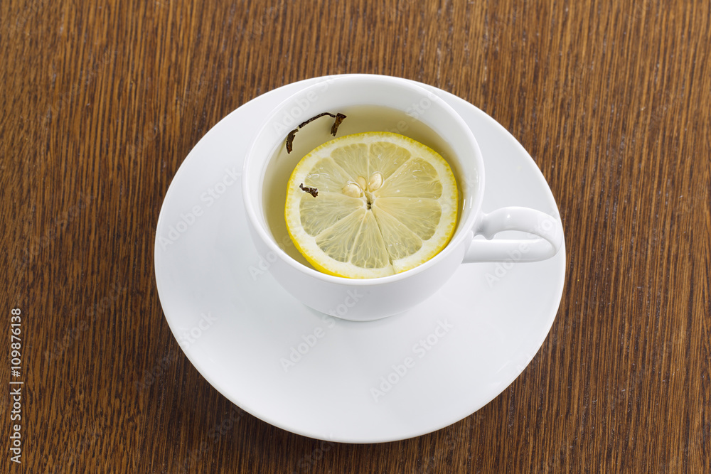 close-up shot lemon tea. close-up shot lemon tea.
