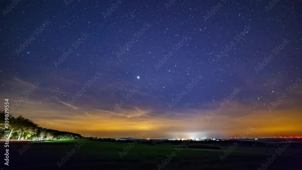 Summer Night Sky Timelapse UHD Summer Night Sky Timelapse UHD