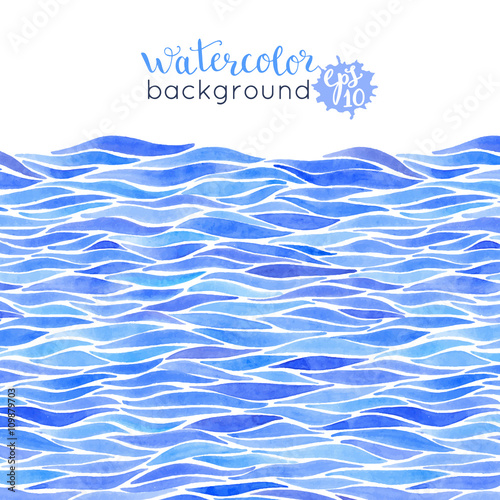Watercolor hand painted background