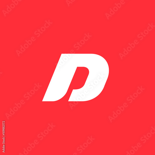 Letter D logo icon design template elements