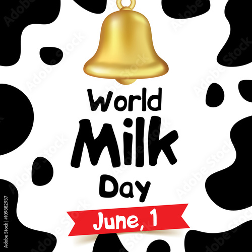 World milk day vector illustration