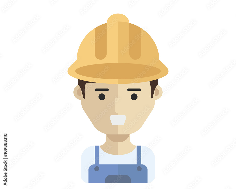 People At Work Avatar -  Construction Worker