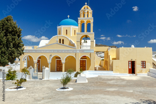 Church of St. George. Santorini. photo