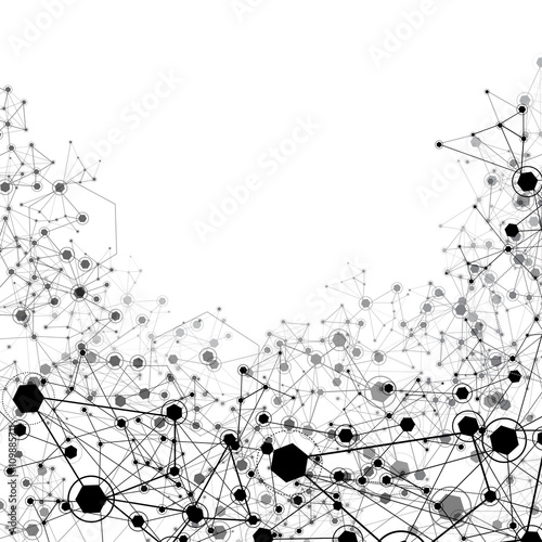 Global Network - Vector Illustration, Graphic Design. 