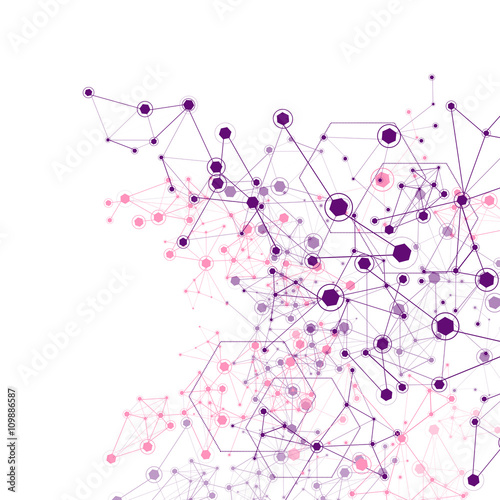 Global Network - Vector Illustration  Graphic Design. 