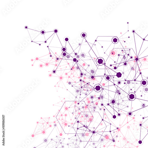Global Network - Vector Illustration, Graphic Design. 