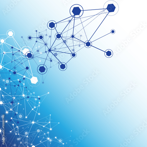 Global Network - Vector Illustration, Graphic Design. 