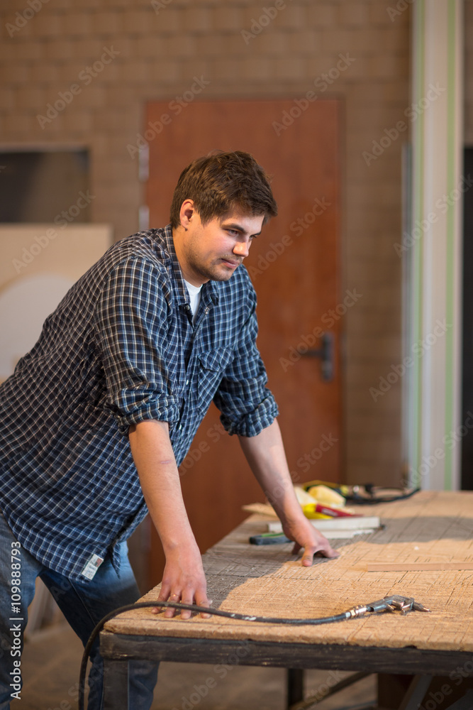 the man in the workshop, carpentry workshop mulls job, lifestyle the man in the workshop, carpentry workshop mulls job, lifestyle