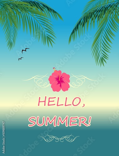 Summery poster