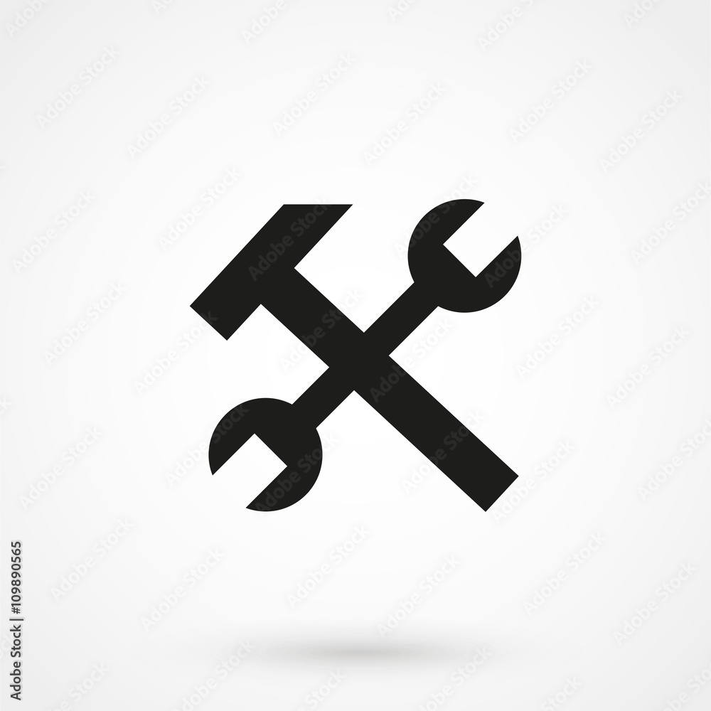 Tools icon vector Tools icon vector