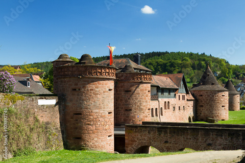 Mittelalterliche Stadtmauer der Stadt Büdingen photo