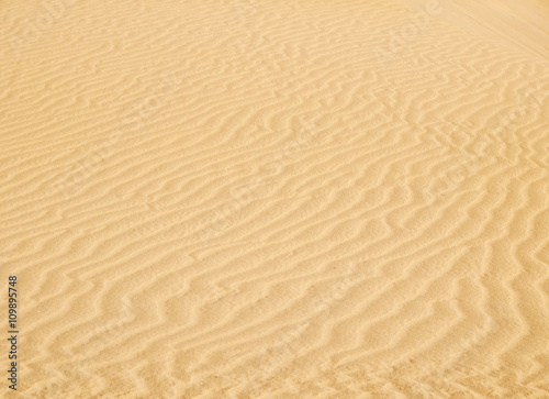 Wasandy texture of dunes in Maspalomas, Gran Canaria