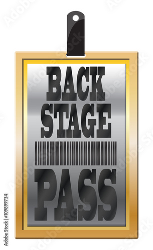 Backstage Pass Gold