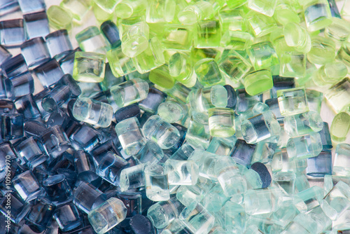 transparent plastic resin