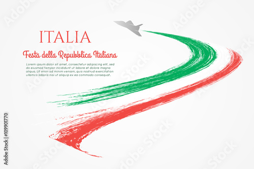 Festa della Repubblica Italiana. Italian Republic Holiday.