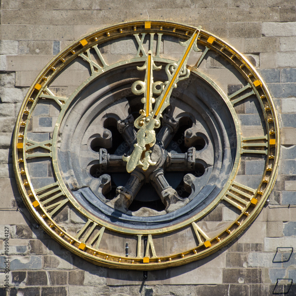 beautiful old clock