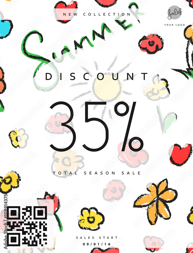 Discount 35. Discounts price tag. Summer discount. Black Friday. Clearance Sale. Discount coupon. Discount summer. Sale discount