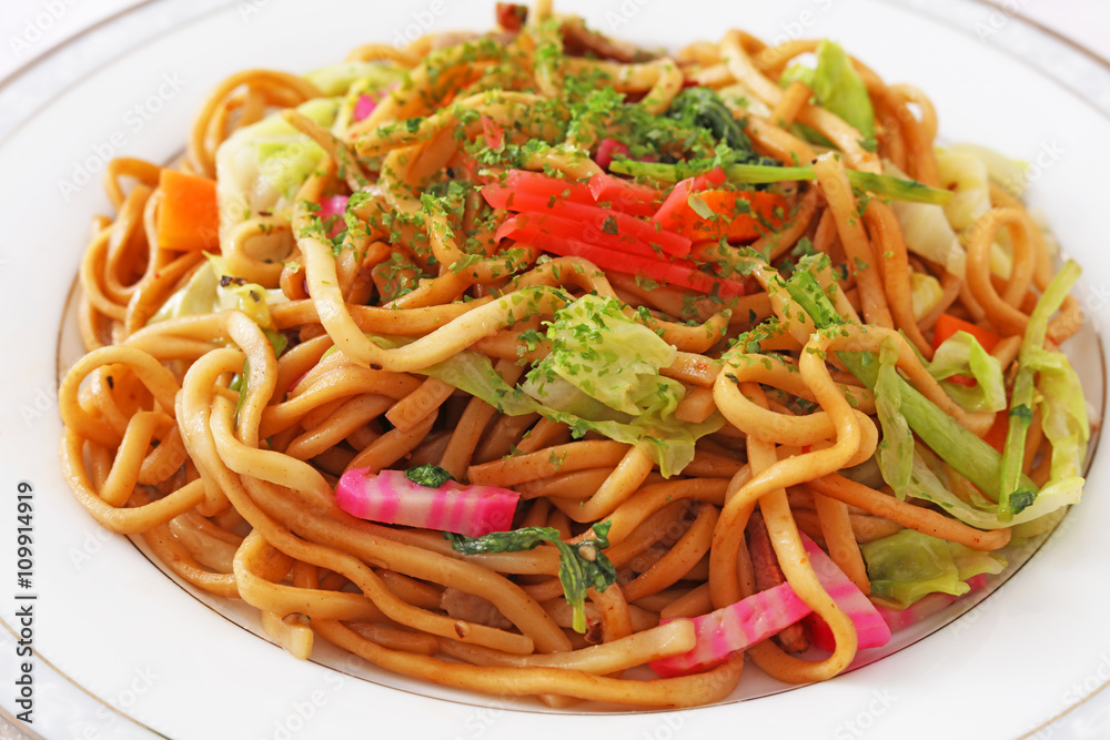 おいしそうな焼きそば おいしそうな焼きそば