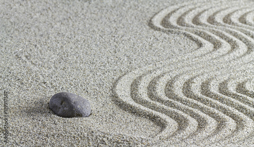 Stones and a line on the sand.