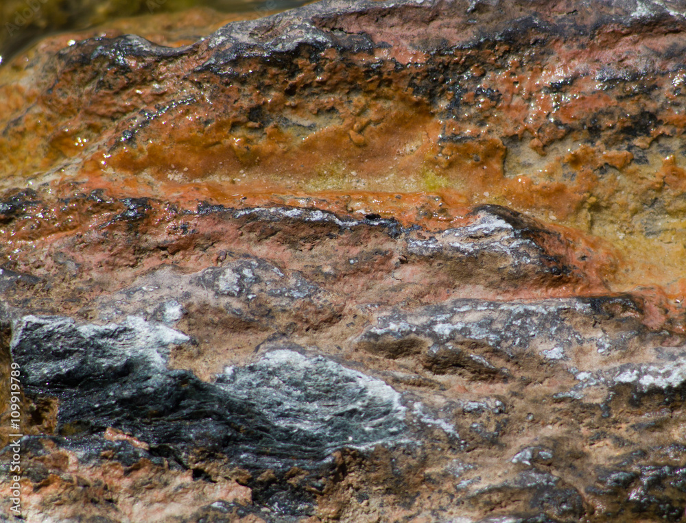 Red stone texture