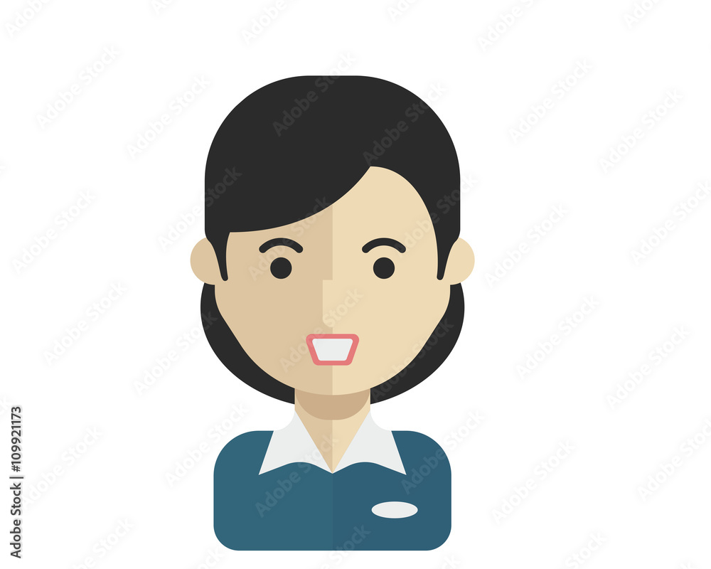 People At Work Avatar - Female Store Manager People At Work Avatar - Female Store Manager