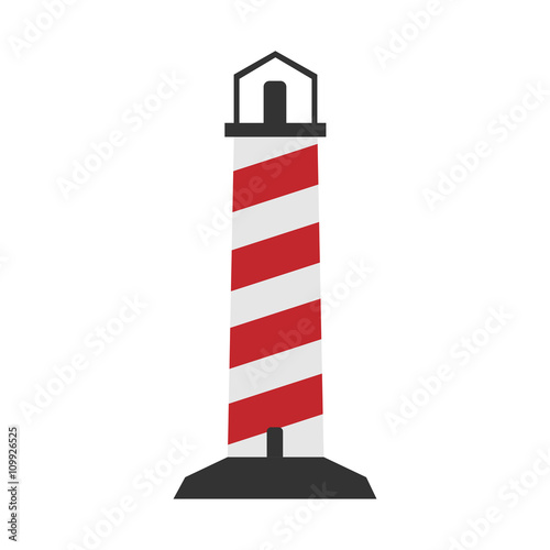 Lighthouse logo vector icon