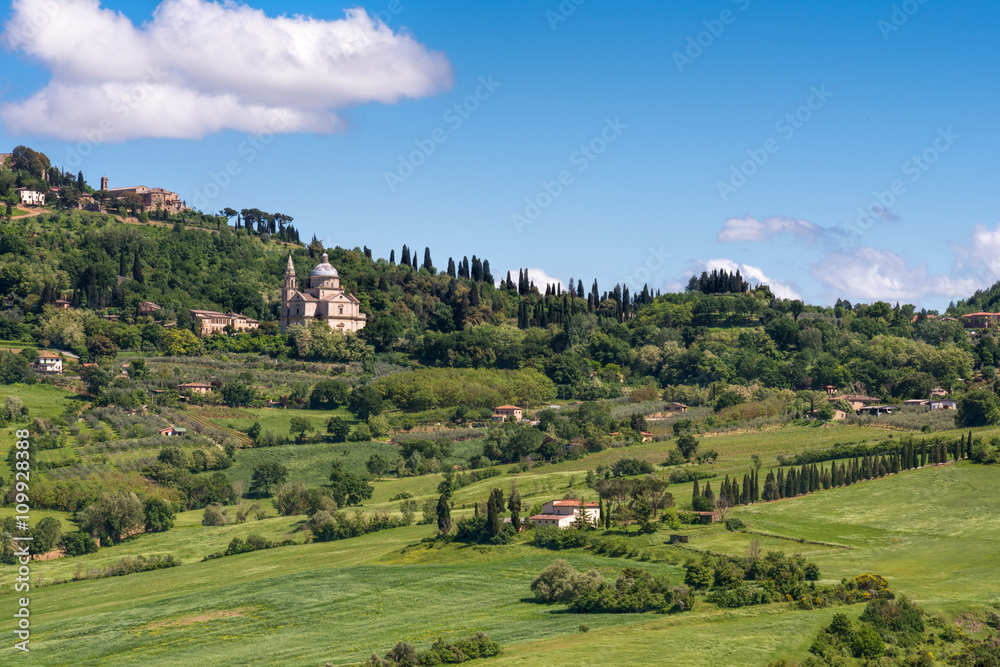 San Biagio church Tuscany