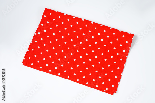 dotted place mat