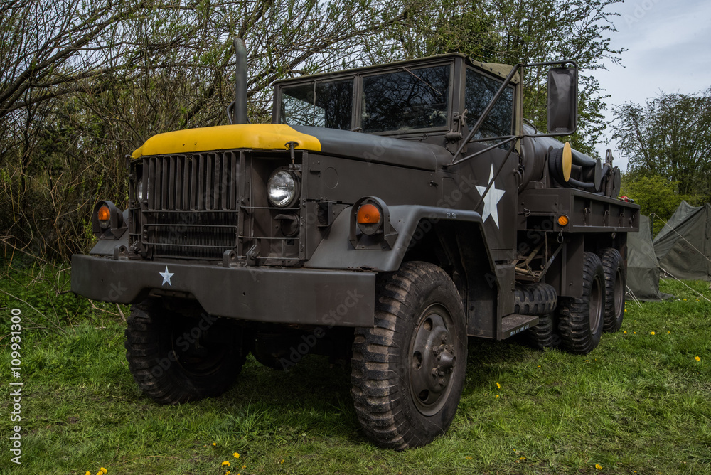 us military fuel truck from the Vietnam war. us military fuel truck from the Vietnam war.
