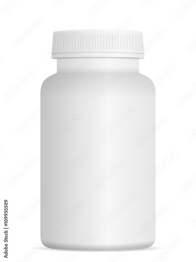Medicine pill bottle - obrazy, fototapety, plakaty 