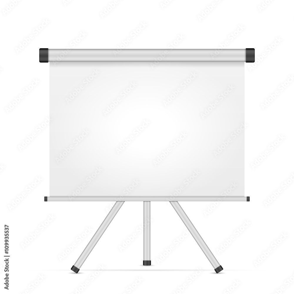Projection screen with tripod Projection screen with tripod