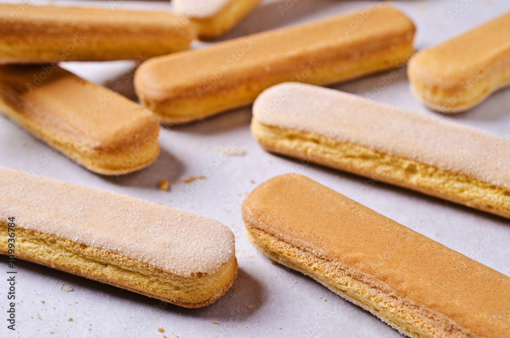 Italian cookie savoiardi Italian cookie savoiardi