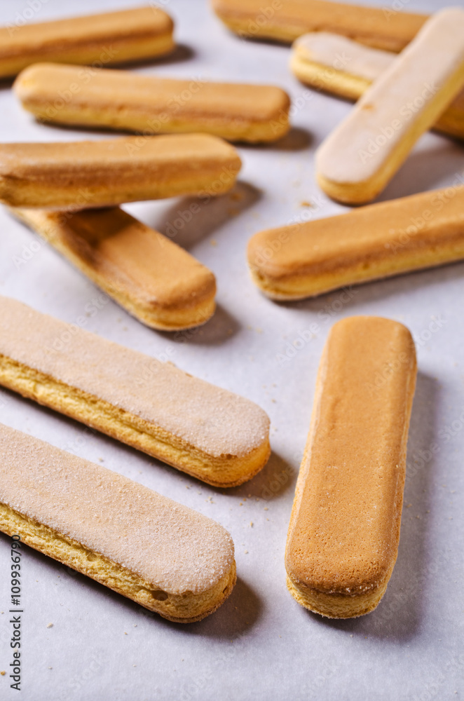 Italian cookie savoiardi Italian cookie savoiardi