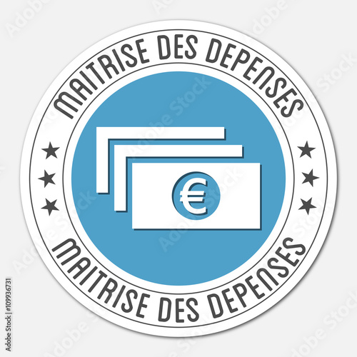 Logo maîtrise des dépenses.