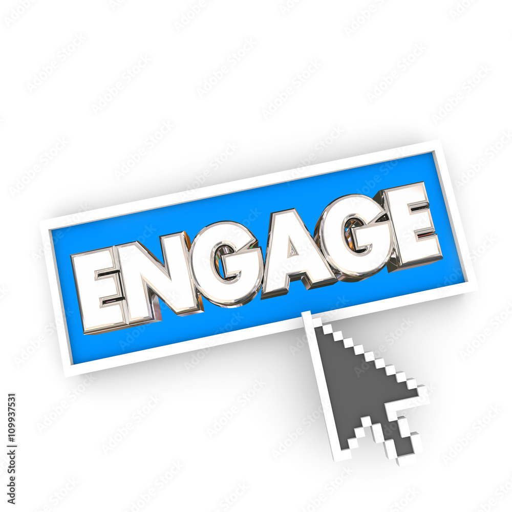 Engage Arrow Button Press Internet Website Click Communicate Wor Engage Arrow Button Press Internet Website Click Communicate Wor