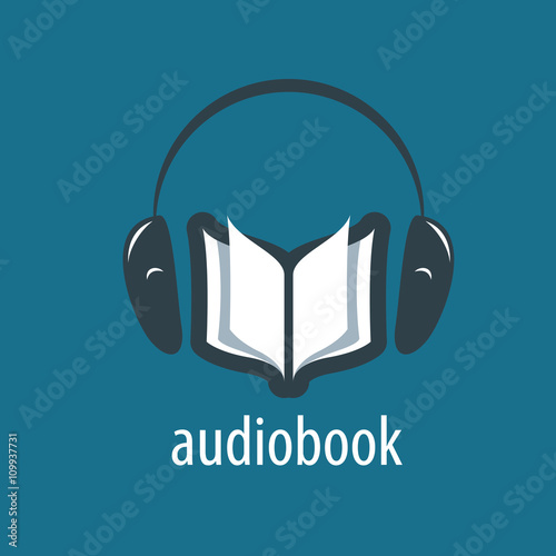 Audiobook. Vector logo template