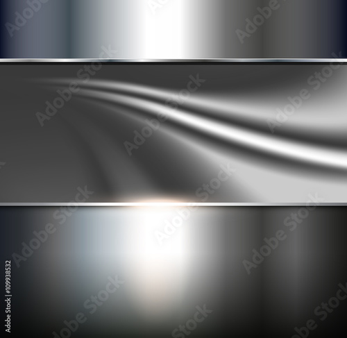 Abstract background metallic with wavy design.