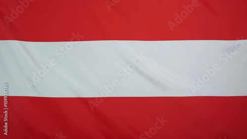 Taxtile Austrian Flag close up in 4K/UHD
 photo